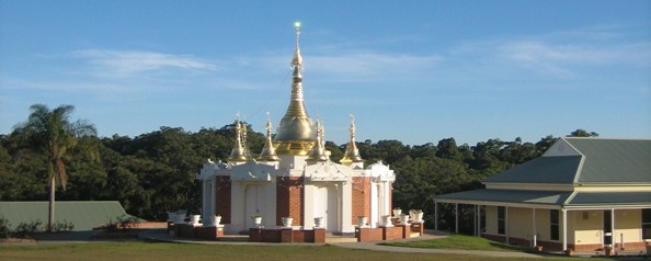 IMC NSW Pagoda and Dhamma Hall Shining crystal